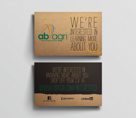 AB Agri Early Careers cards